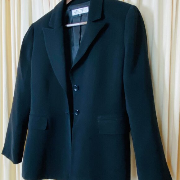 Black Blazer Size 12 Petite - Picture 14 of 16
